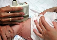 УЗИ тазобедренных суставов новорожденных грудничков: норма углов и расшифровка